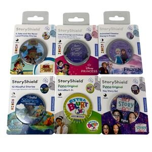 Storyshield Lot Of 6 For Storyphones Storytelling Headphones for Kids New Sealed